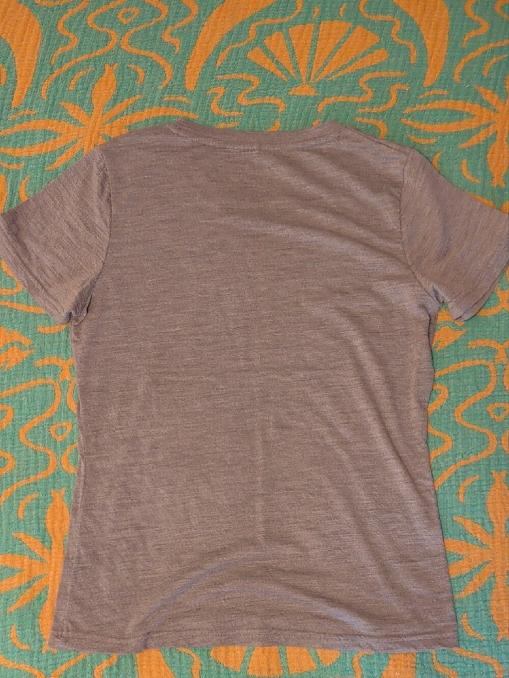 Merinovation Merino Heather Gray Short Sleeve Crewneck Tee - Picture 3 of 5